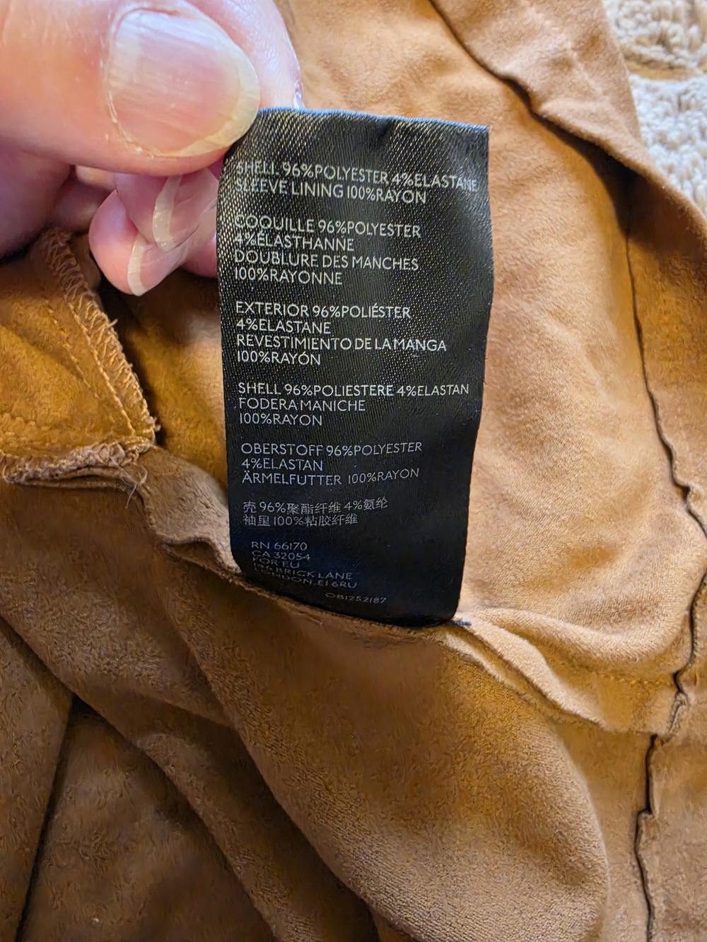 FREE PEOPLE ABBIE VEGAN SUEDE MINI DRESS BROWN SIZE L OVERSIZED BOHO - Picture 14 of 15